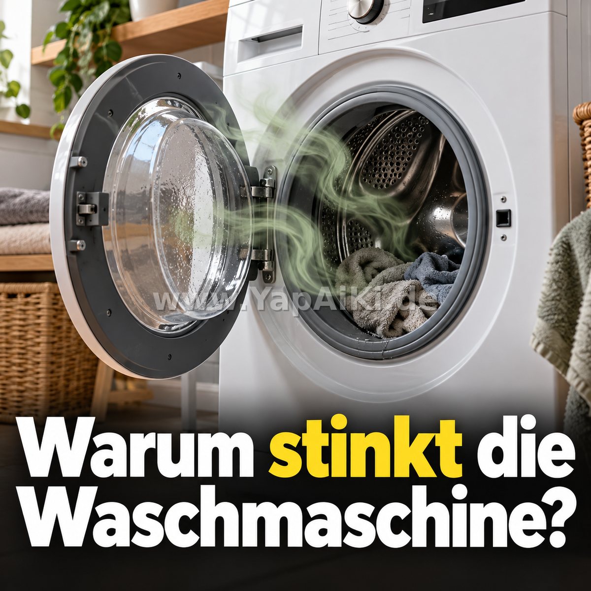 Warum stinkt die Waschmaschine? Warum stinkt die Waschmaschine? – Artikelbild