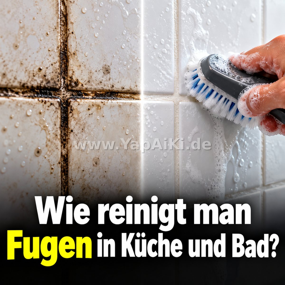 Wie reinigt man Fugen in Küche und Bad? Wie reinigt man Fugen in Küche und Bad? – YapAiKi.debild von YapAiKi.de