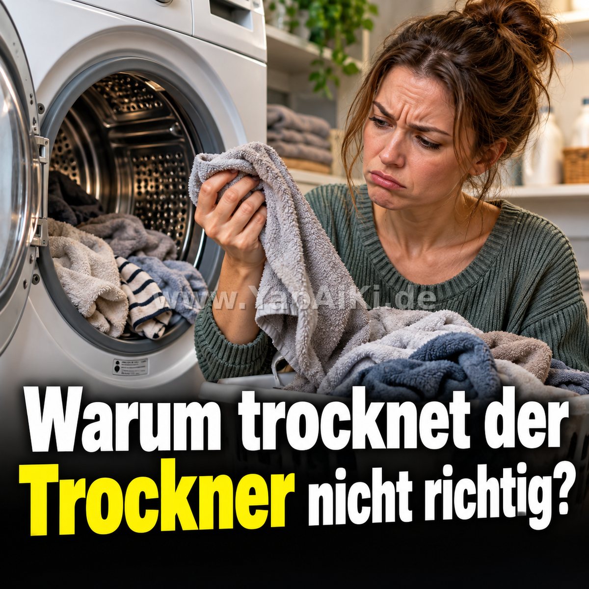 Warum trocknet der Trockner nicht richtig? Warum trocknet der Trockner nicht richtig? – YapAiKi.debild von YapAiKi.de