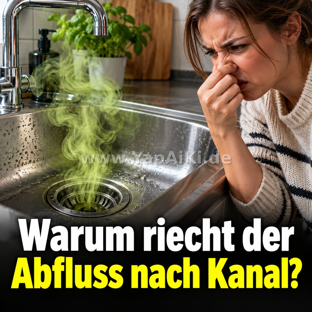 Warum riecht der Abfluss nach Kanal? Warum riecht der Abfluss nach Kanal? – YapAiKi.debild von YapAiKi.de