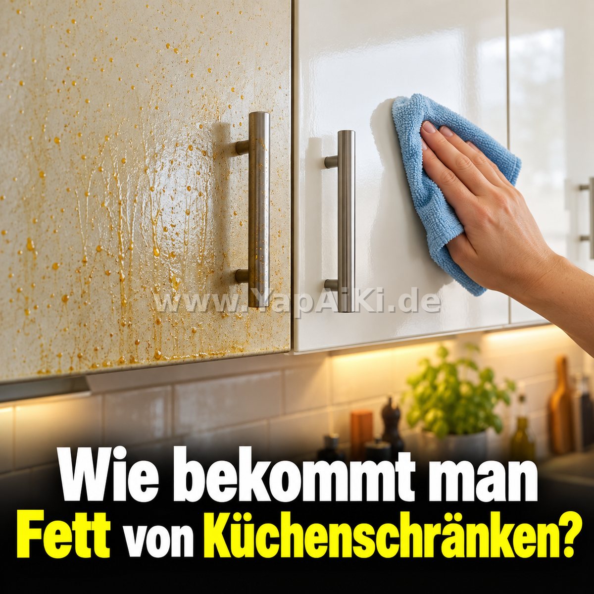 Wie bekommt man Fett von Küchenschränken? Wie bekommt man Fett von Küchenschränken? – YapAiKi.debild von YapAiKi.de