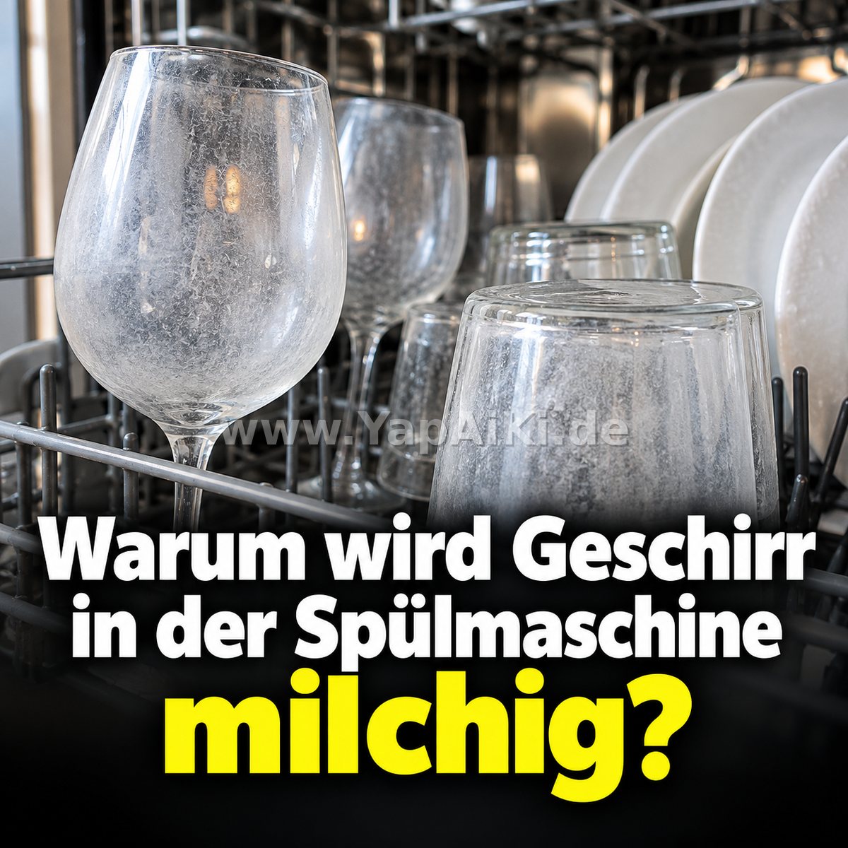 Warum wird Geschirr in der Spülmaschine milchig? Warum wird Geschirr in der Spülmaschine milchig? – YapAiKi.debild von YapAiKi.de