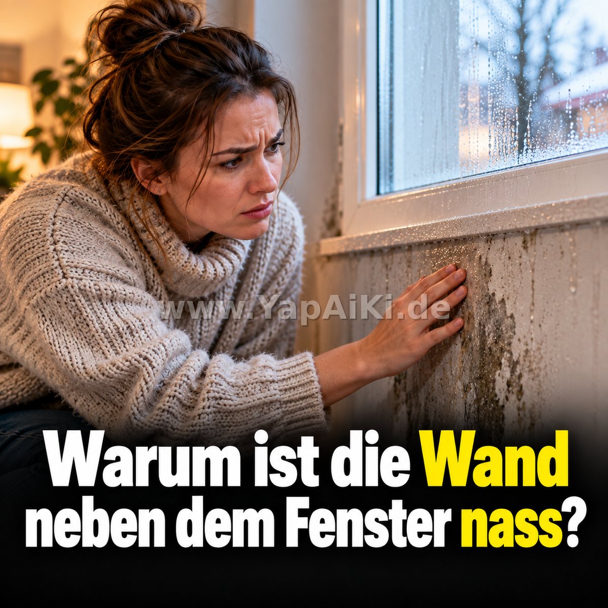 Warum ist die Wand neben dem Fenster nass? – Artikelbild