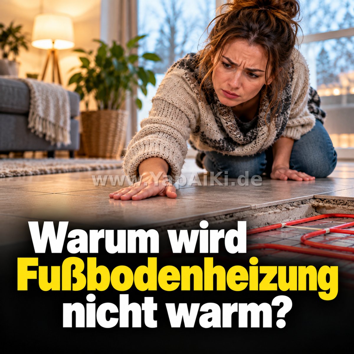 Warum wird Fußbodenheizung nicht warm? – Artikelbild