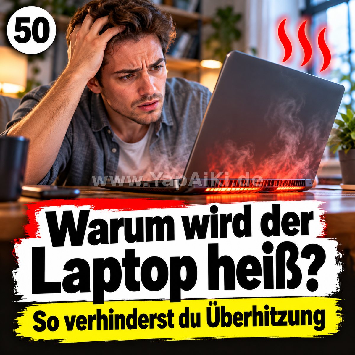 Warum wird der Laptop heiß? – Artikelbild