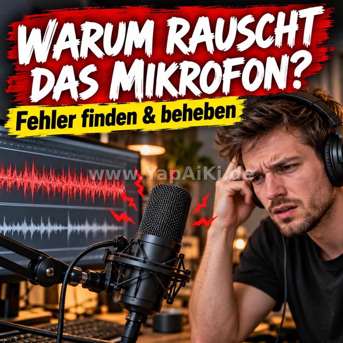 Warum rauscht das Mikrofon? – Artikelbild
