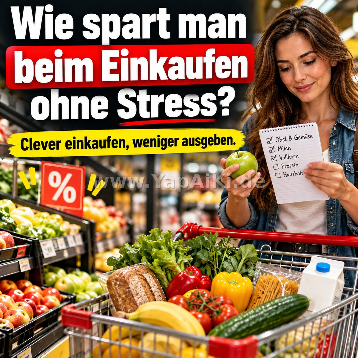 Wie spart man beim Einkaufen ohne Stress? – Artikelbild