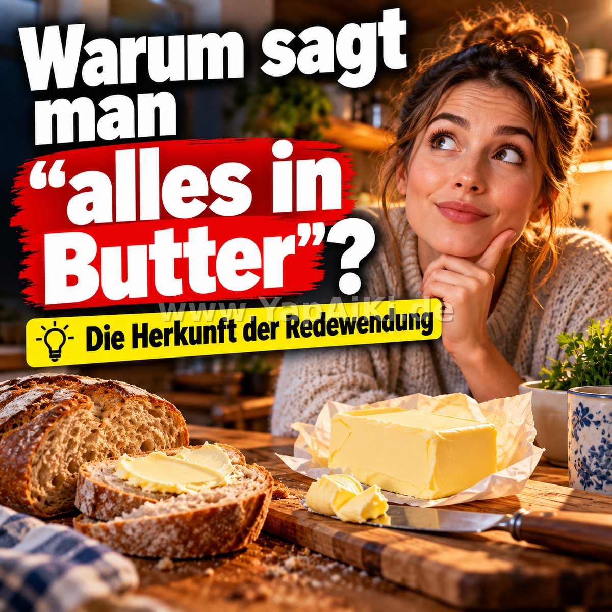 Warum sagt man „alles in Butter“? – Artikelbild