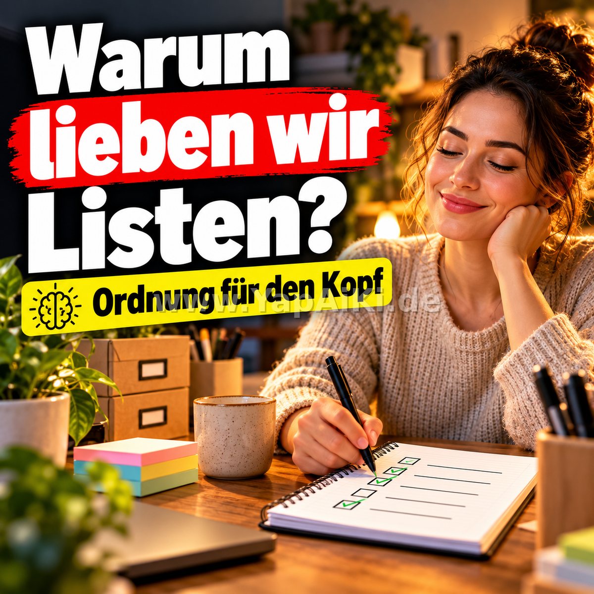 Warum mögen Menschen Listen? Warum mögen Menschen Listen? – YapAiKi.debild von YapAiKi.de