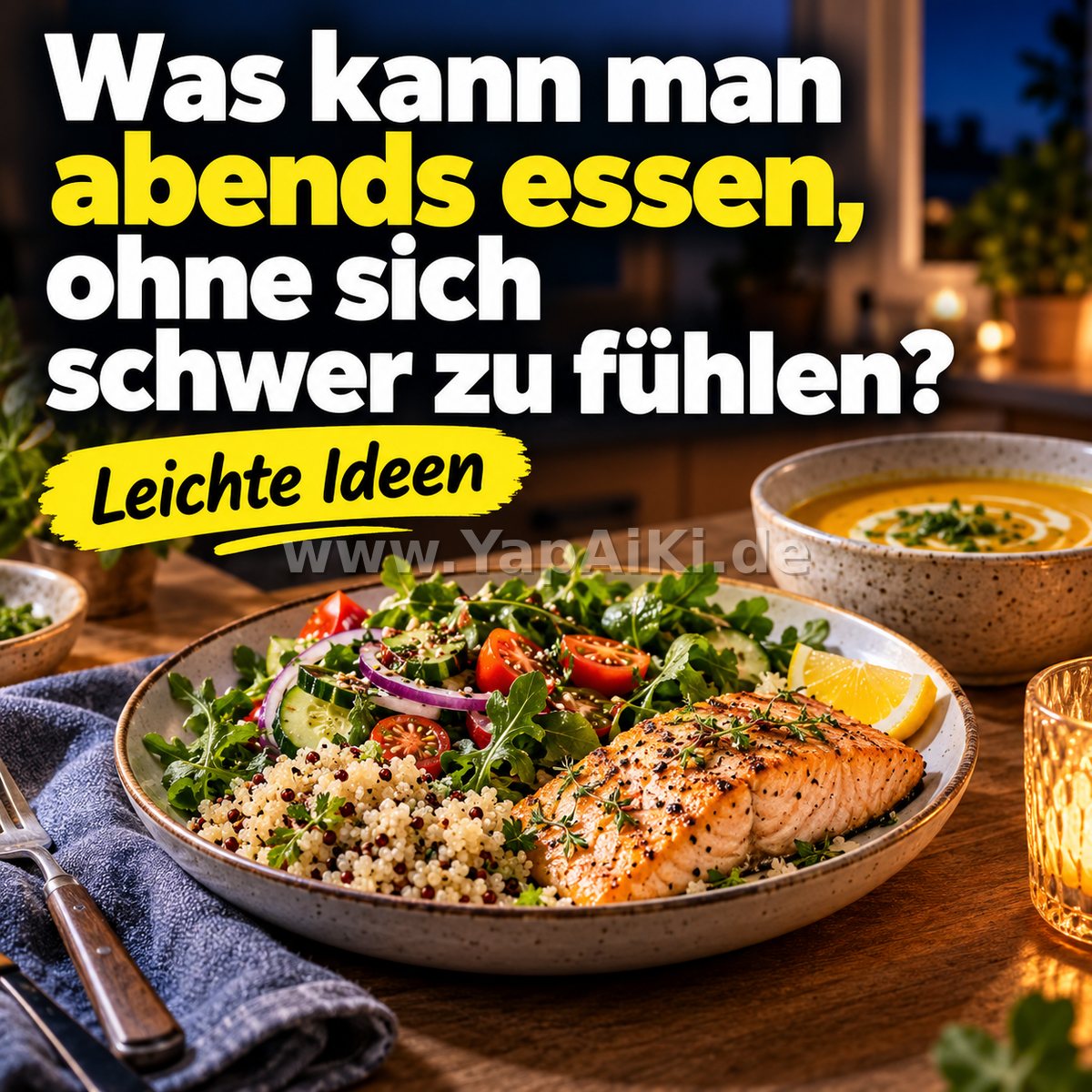 Was kann man abends essen, ohne sich schwer zu fühlen? Was kann man abends essen, ohne sich schwer zu fühlen? – Artikelbild