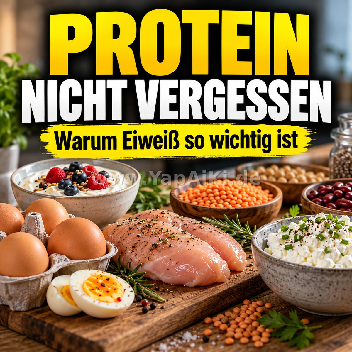 Warum sollte man Protein nicht vergessen? Warum sollte man Protein nicht vergessen? – YapAiKi.debild von YapAiKi.de