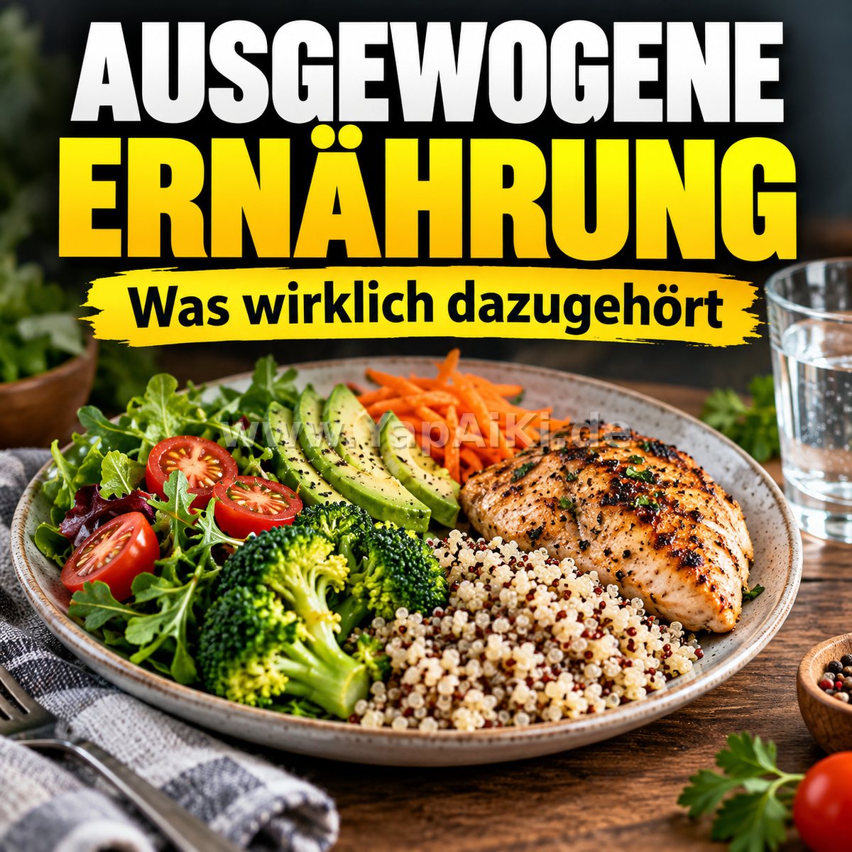 Was bedeutet ausgewogene Ernährung wirklich? Was bedeutet ausgewogene Ernährung wirklich? – YapAiKi.debild von YapAiKi.de