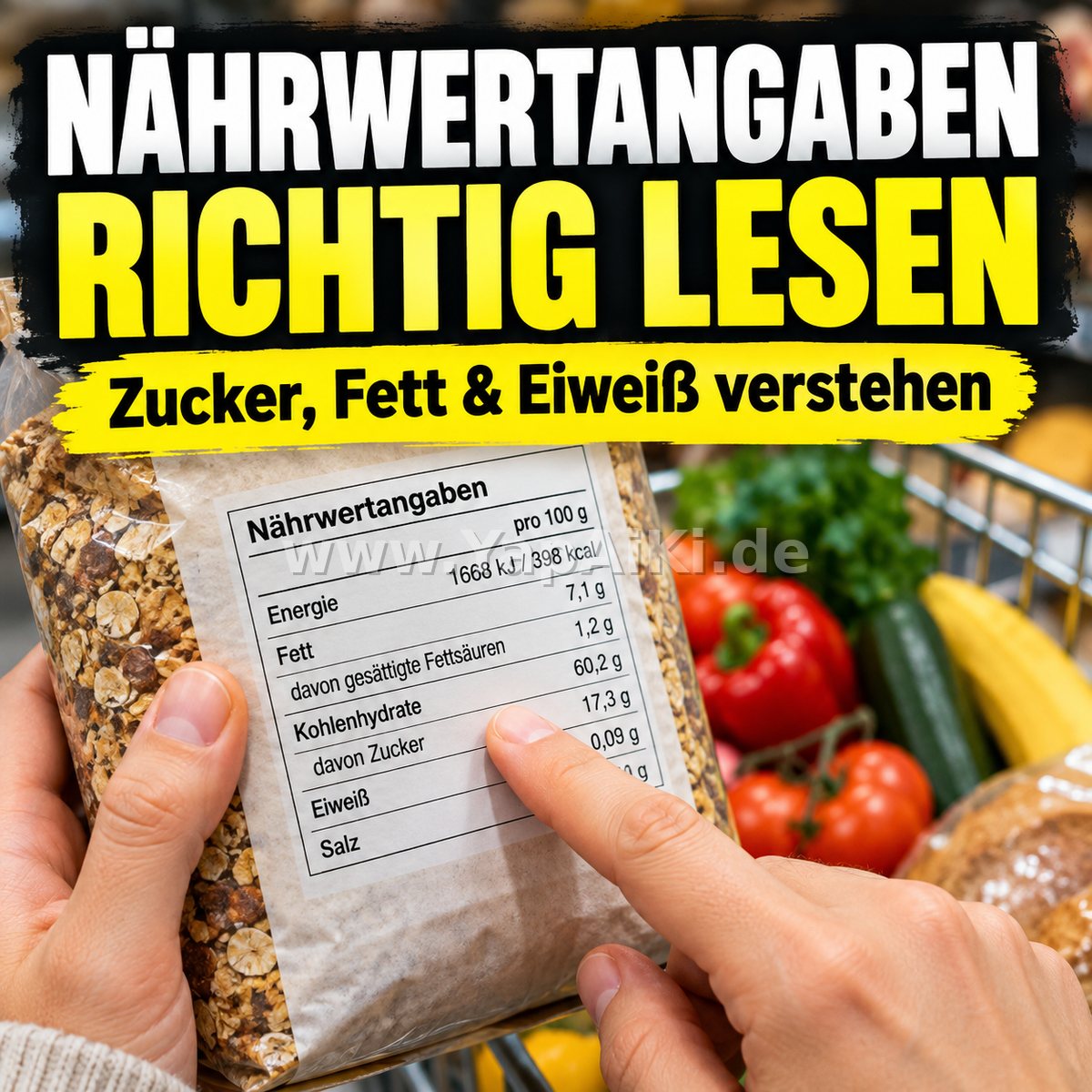 Wie liest man Nährwertangaben richtig? Wie liest man Nährwertangaben richtig? – YapAiKi.debild von YapAiKi.de