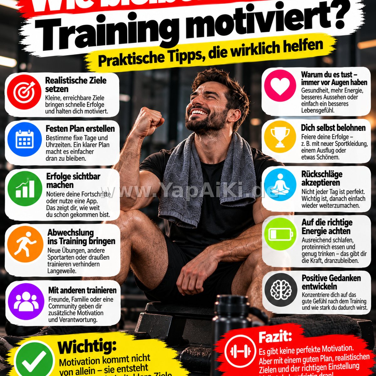 Wie bleibt man beim Training motiviert? – Artikelbild