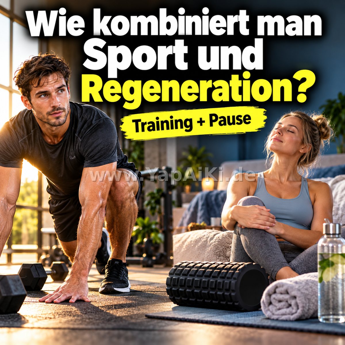 Wie kombiniert man Sport und Regeneration? – Artikelbild