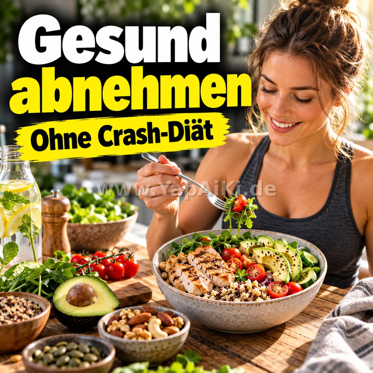 Wie nimmt man gesund ab, ohne Crash-Diät? Wie nimmt man gesund ab, ohne Crash-Diät? – YapAiKi.debild von YapAiKi.de