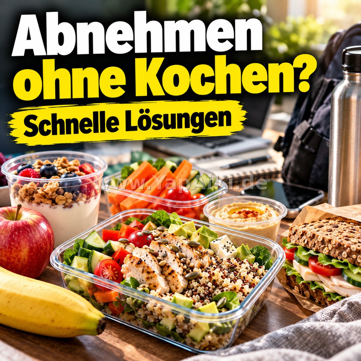 Wie nimmt man ab, wenn man keine Zeit zum Kochen hat? Wie nimmt man ab, wenn man keine Zeit zum Kochen hat? – YapAiKi.debild von YapAiKi.de