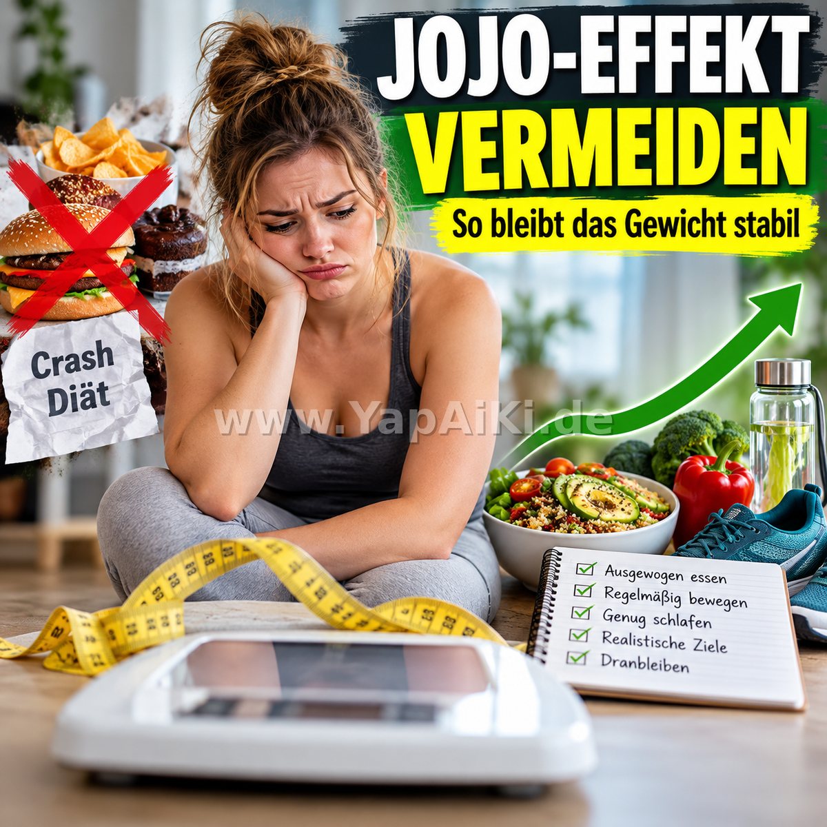 Wie vermeidet man den Jojo-Effekt? Wie vermeidet man den Jojo-Effekt? – YapAiKi.debild von YapAiKi.de