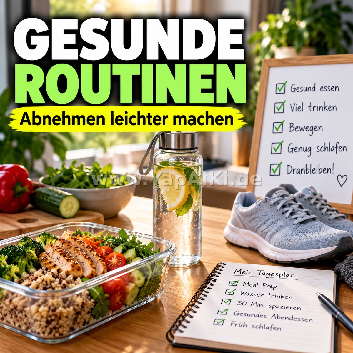 Wie baut man gesunde Routinen zum Abnehmen auf? Wie baut man gesunde Routinen zum Abnehmen auf? – YapAiKi.debild von YapAiKi.de