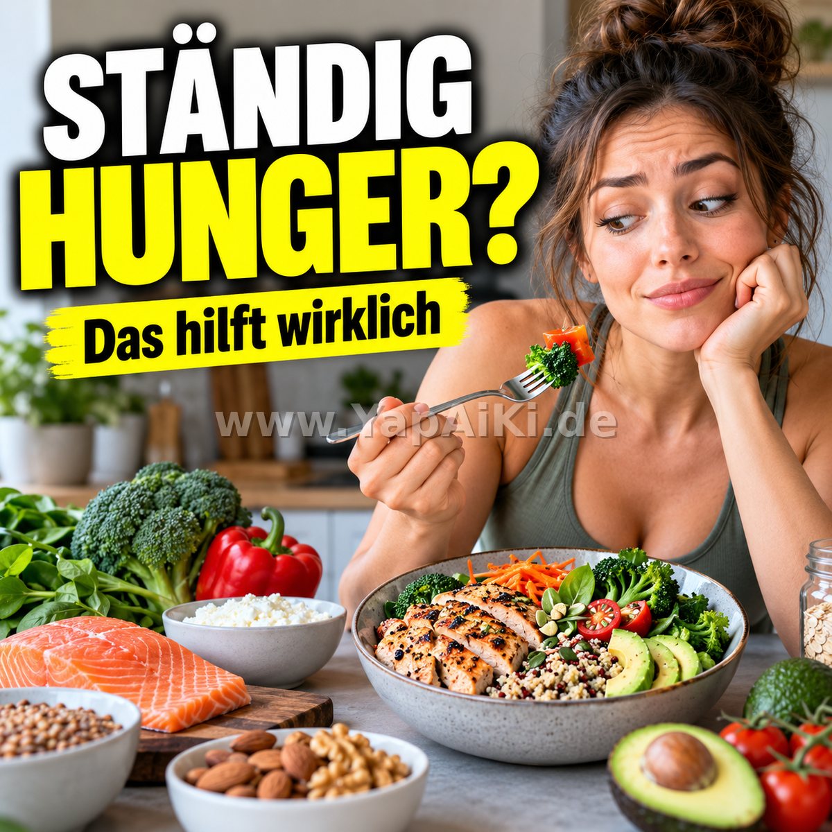 Was tun, wenn man beim Abnehmen ständig Hunger hat? Was tun, wenn man beim Abnehmen ständig Hunger hat? – YapAiKi.debild von YapAiKi.de