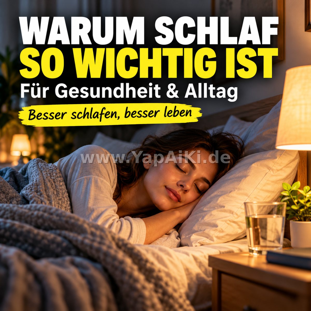 Warum ist Schlaf so wichtig für Gesundheit und Alltag? Warum ist Schlaf so wichtig für Gesundheit und Alltag? – YapAiKi.debild von YapAiKi.de