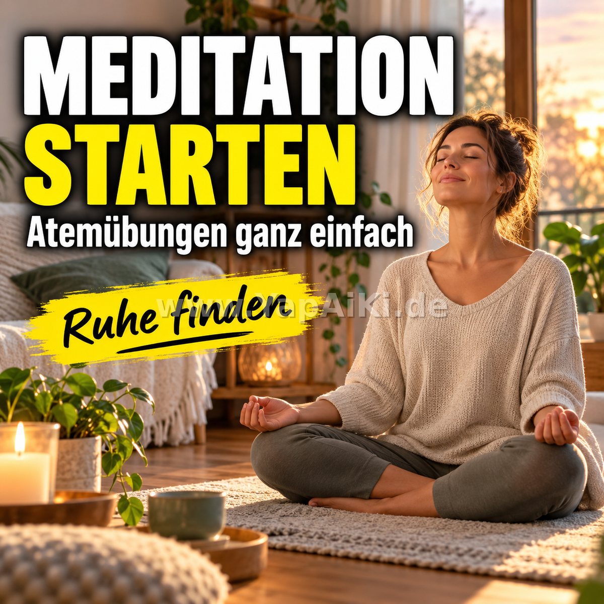 Wie startet man mit Meditation oder Atemübungen? Wie startet man mit Meditation oder Atemübungen? – YapAiKi.debild von YapAiKi.de