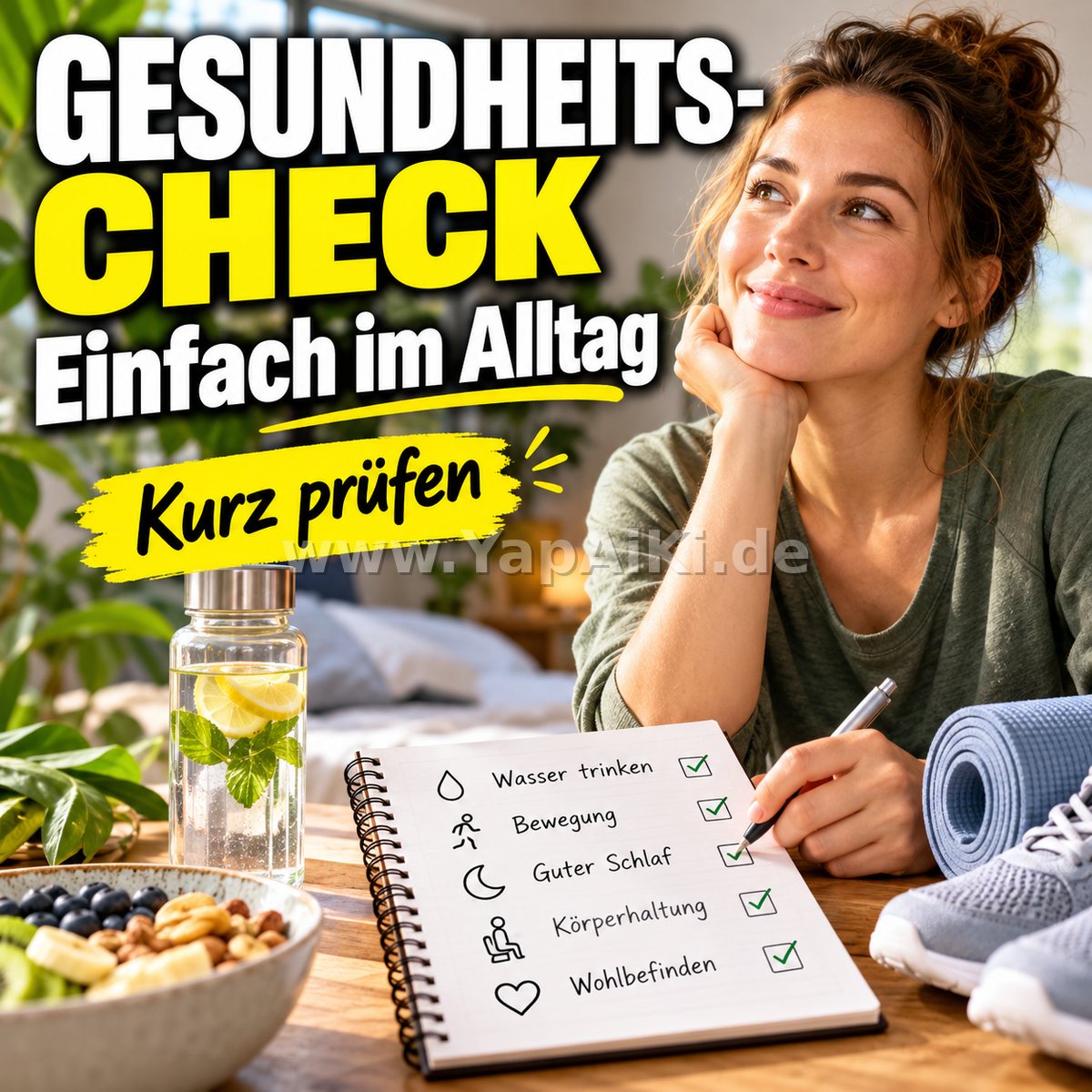 Wie macht man einen einfachen Gesundheits-Check für den Alltag? Wie macht man einen einfachen Gesundheits-Check für den Alltag? – YapAiKi.debild von YapAiKi.de